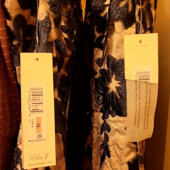 ELIZA J.  Embroidered Lace Dress - Picture 11 of 17